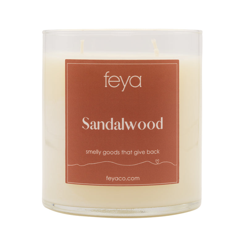 Feya Sandalwood 17 oz Candle